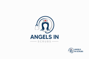 Angels in Scrubs | Diseño de Logo por step forward 2