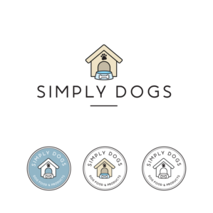 Simply Dogs | Logo Design by Samantha Ward Design