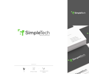 SimpleTech Resources | Logo Design by GBDESIGN