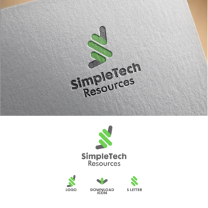 SimpleTech Resources | Logo Design by Walker Designer 2