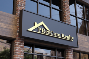 PResCom Realty | Diseño de Logo por makerlogoz