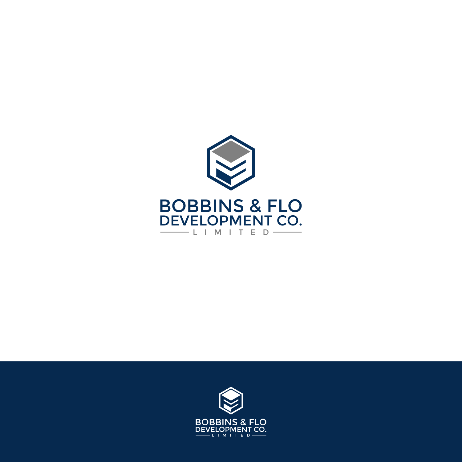 Logo Design by emaviolar7 for Bobbins & Flo Development Co. | Design #26457868