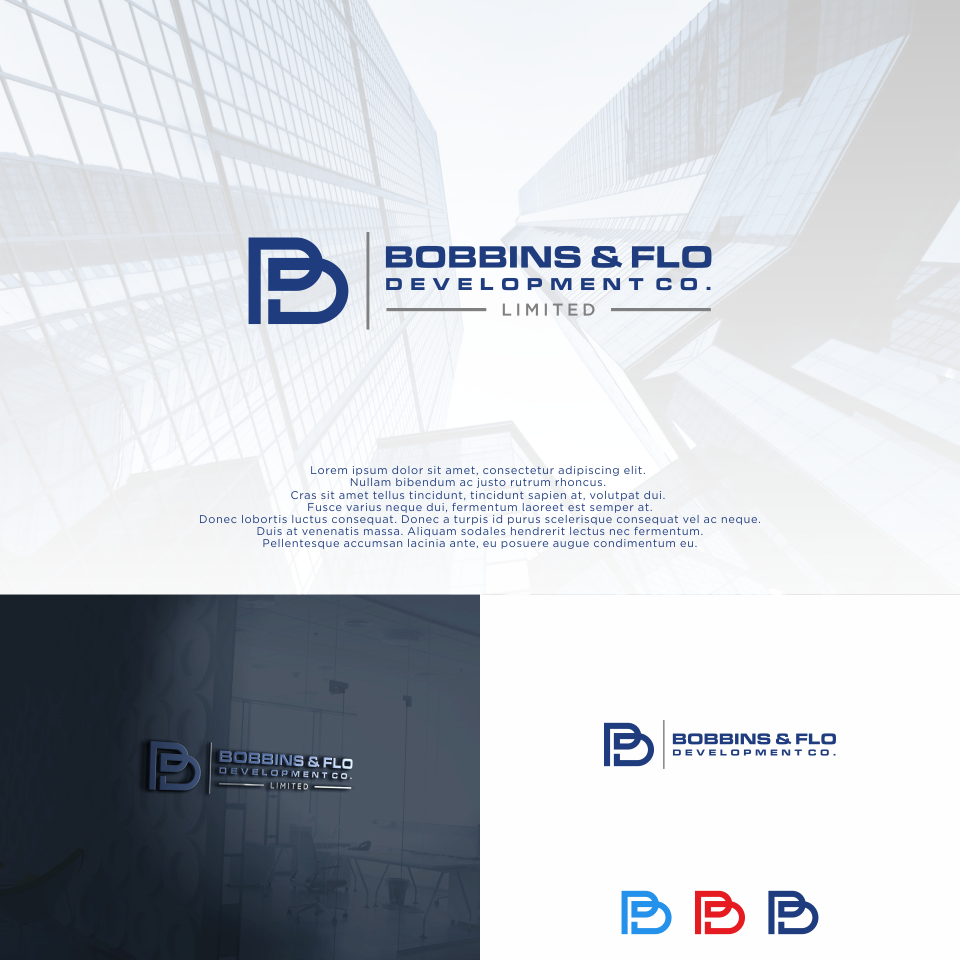Diseño de Logo por jo.art para Bobbins & Flo Development Co. | Diseño #26492624