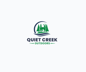 Quiet Creek Outdoors | Logo Design by Ena