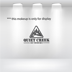 Quiet Creek Outdoors | Logo Design by Ochieng