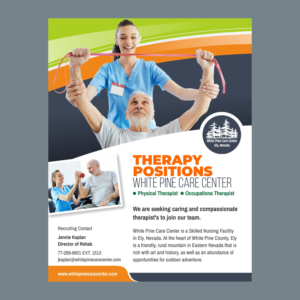 Flyer Design by nng for White Pine Care Center | Design: #26463553