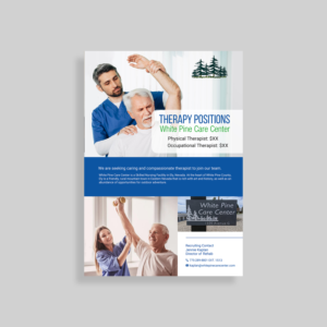Flyer Design by Deepak_9_Malhotra for White Pine Care Center | Design: #26461881