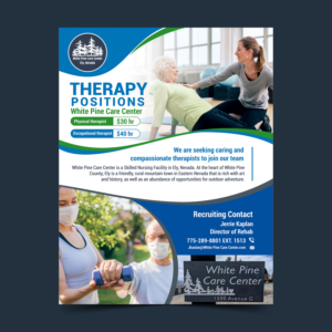 Flyer Design by ecorokerz for White Pine Care Center | Design: #26462292