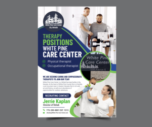 Therapy Department Recruitment Flyer | Flyer Design by ecorokerz