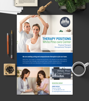 Therapy Department Recruitment Flyer | Flyer Design by SAI DESIGNS