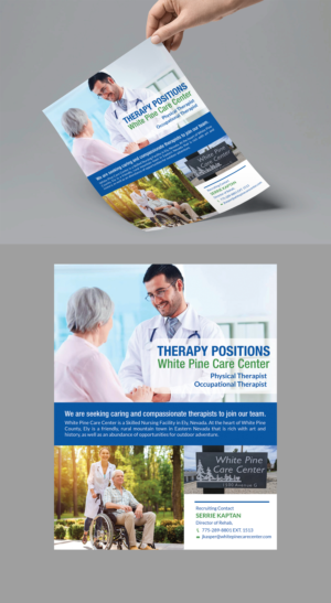 Flyer Design by Schöpfer for White Pine Care Center | Design: #26462101