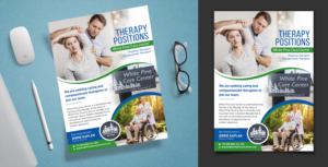 Flyer Design by ARTOGRAPHY for White Pine Care Center | Design #26459503