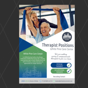 Flyer Design by DA. for White Pine Care Center | Design: #26461427