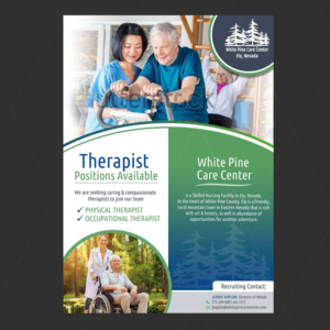 Flyer Design by DA. for White Pine Care Center | Design: #26466542