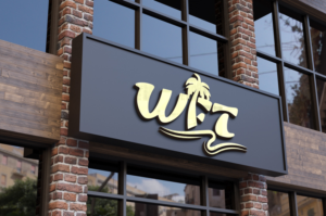 We need two versions. One with the acronym "WFT" and one with the company name "Work From Tahiti" | Logo Design by makerlogoz