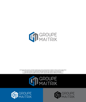 Groupe Maîtrik | Logo Design by siti MWDesign