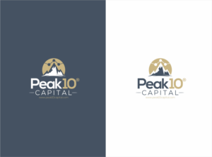 Peak 10 Capital  | Diseño de Logo por nikkiblue