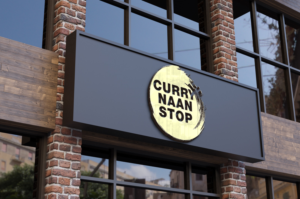 Curry Naan Stop | Logo Design by makerlogoz