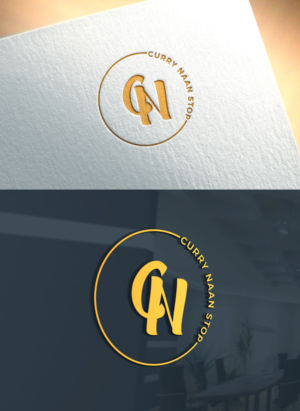Curry Naan Stop | Logo Design by Art Lancer
