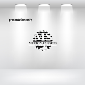 Melton and Sons Wood Working | Logo Design by uitaki