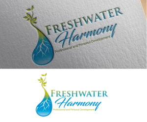 Freshwater Harmony  - Professional and Personal  Development | Logo Design by blue eye