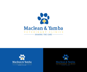 Sharing the care +/- Maclean & Yamba Veterinary Clinics | Diseño de Logo por Art Lancer