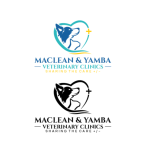 Sharing the care +/- Maclean & Yamba Veterinary Clinics | Diseño de Logo por DesignNXT