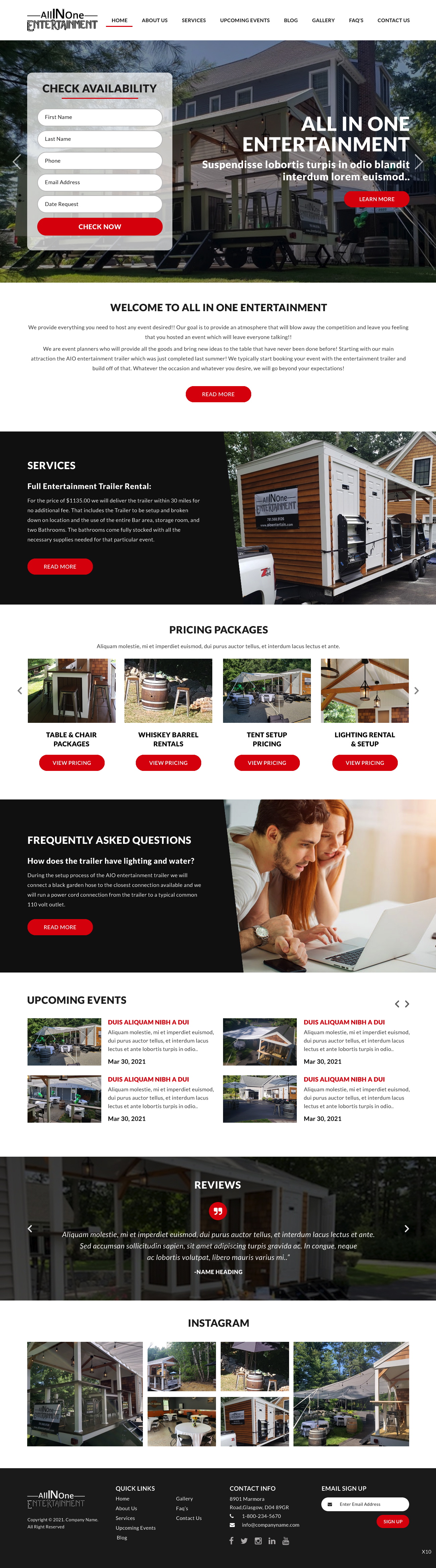 Web Design by pb for this project | Design #26471207
