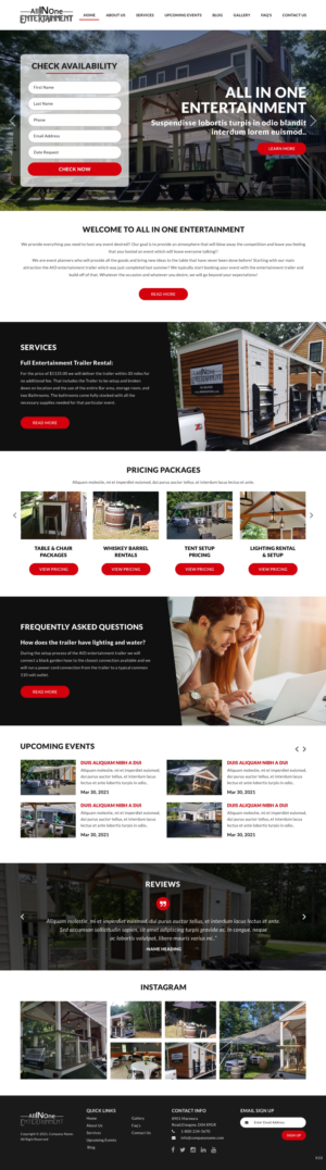 Web Design by pb for this project | Design: #26471207