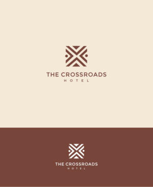 THE CROSSROADS HOTEL | Logo Design by ecorokerz