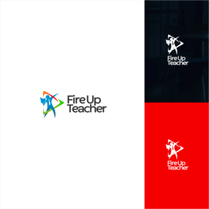 Logo Design by Arham Hidayat for Fired Up Teacher | Design: #26494472