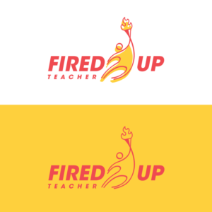 Logo Design by Sujit Banerjee for Fired Up Teacher | Design: #26481307