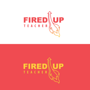 Logo Design by Sujit Banerjee for Fired Up Teacher | Design: #26481309