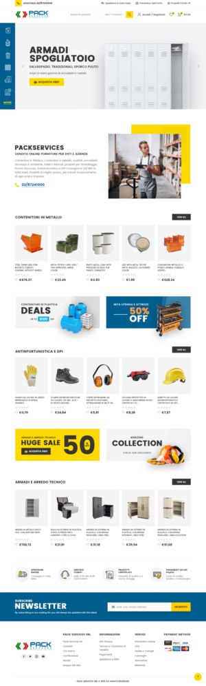 Diseño de WooCommerce por nzdesigners para PACK SERVICES SRL | Diseño: #26484425