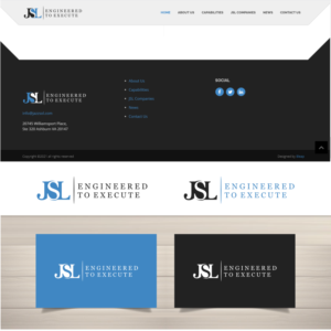 Engineered to Execute | Logo Design by south door