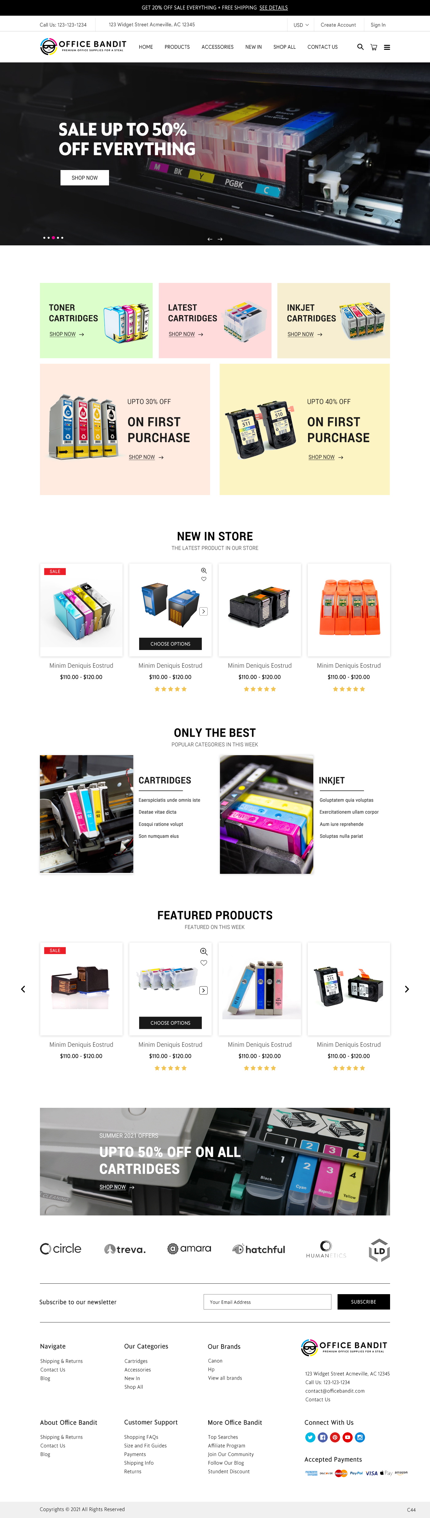 BigCommerce Design by pb for this project | Design #26471223