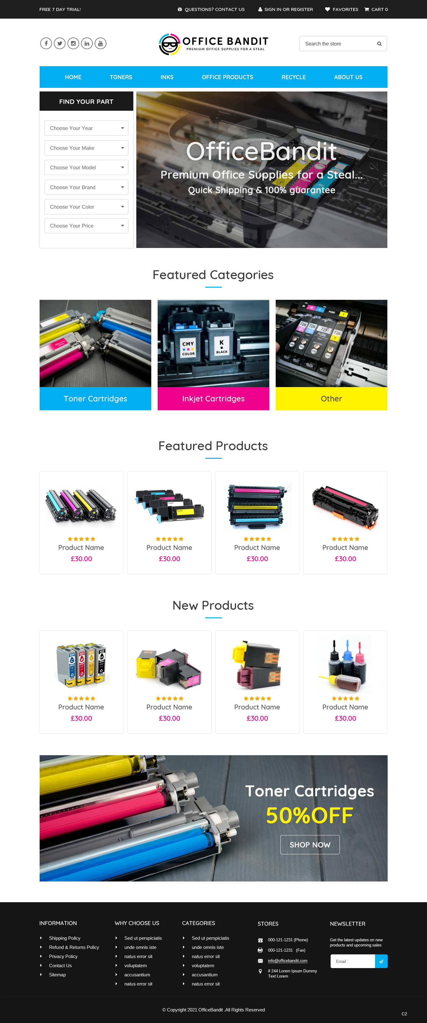 BigCommerce Design by pb for this project | Design #26482255