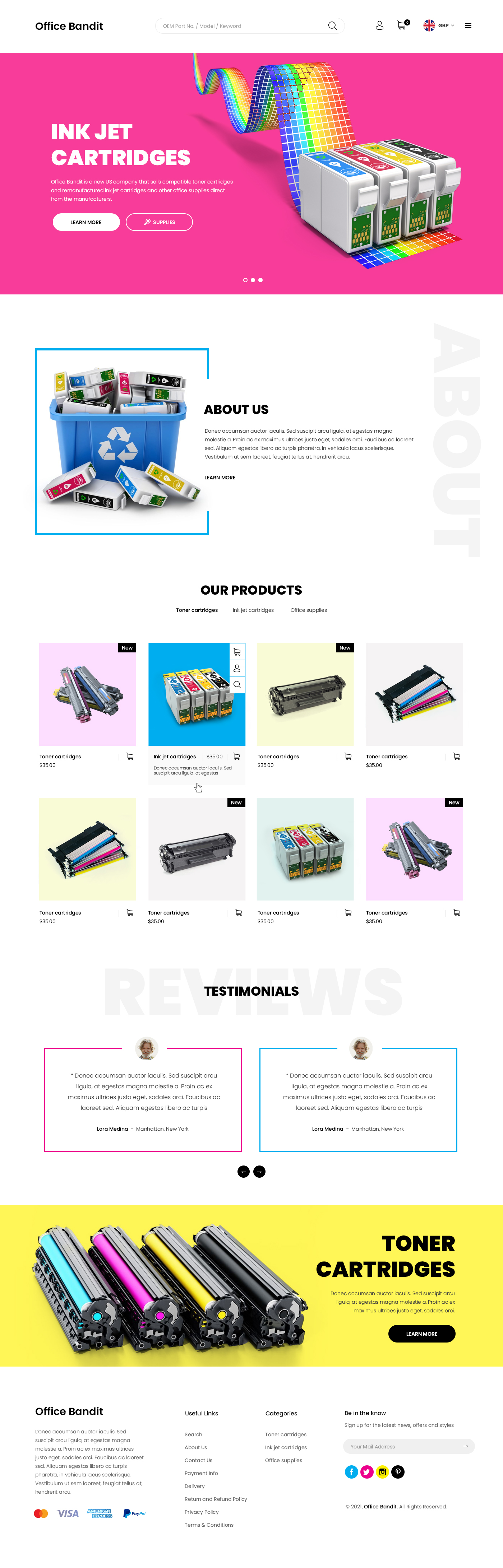 BigCommerce Design by ag622988 for this project | Design #26468982