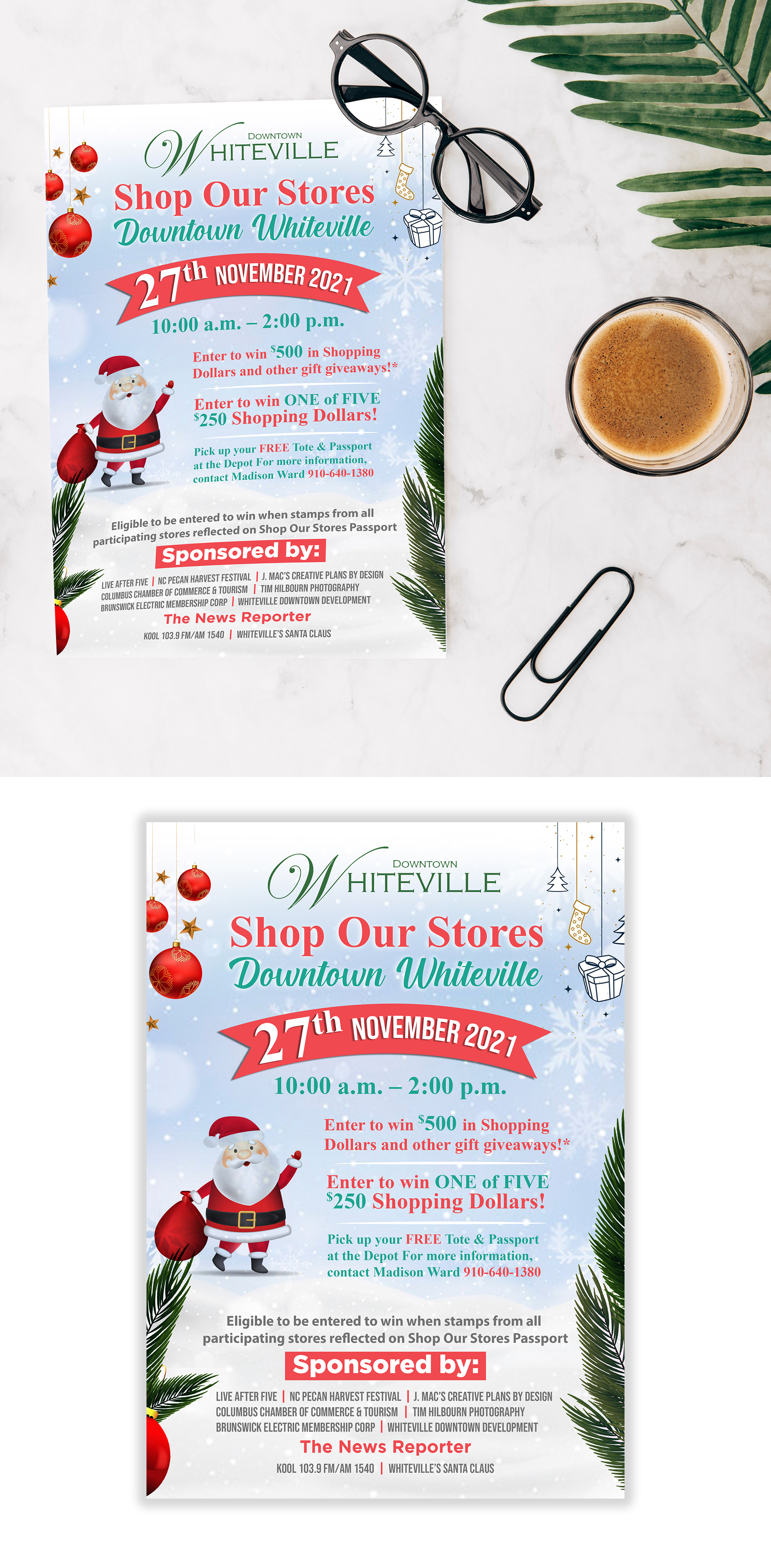 Flyer Design by debdesign for Columbus Chamber of Commerce and Tourism | Design #26479842