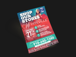 Shop Our Stores Downtown Whiteville Event | Flyer-Design von Benson M.