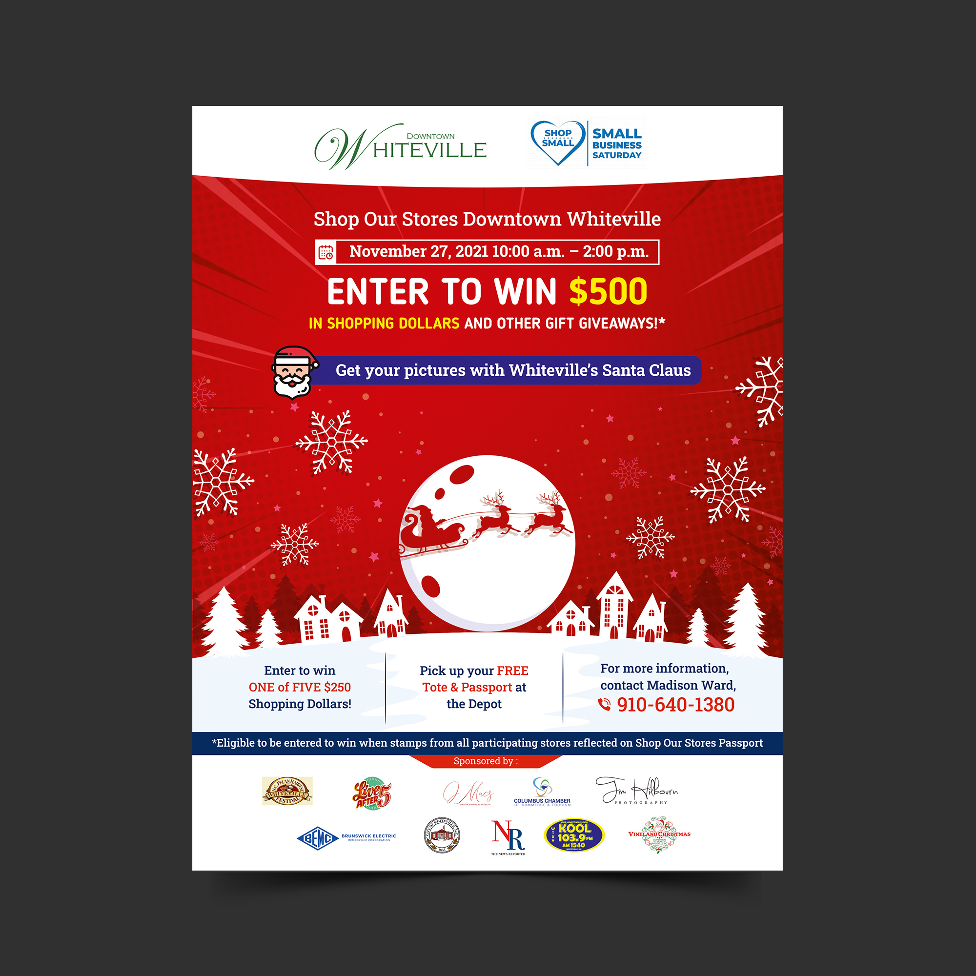 Flyer Design by ecorokerz for Columbus Chamber of Commerce and Tourism | Design #26499243