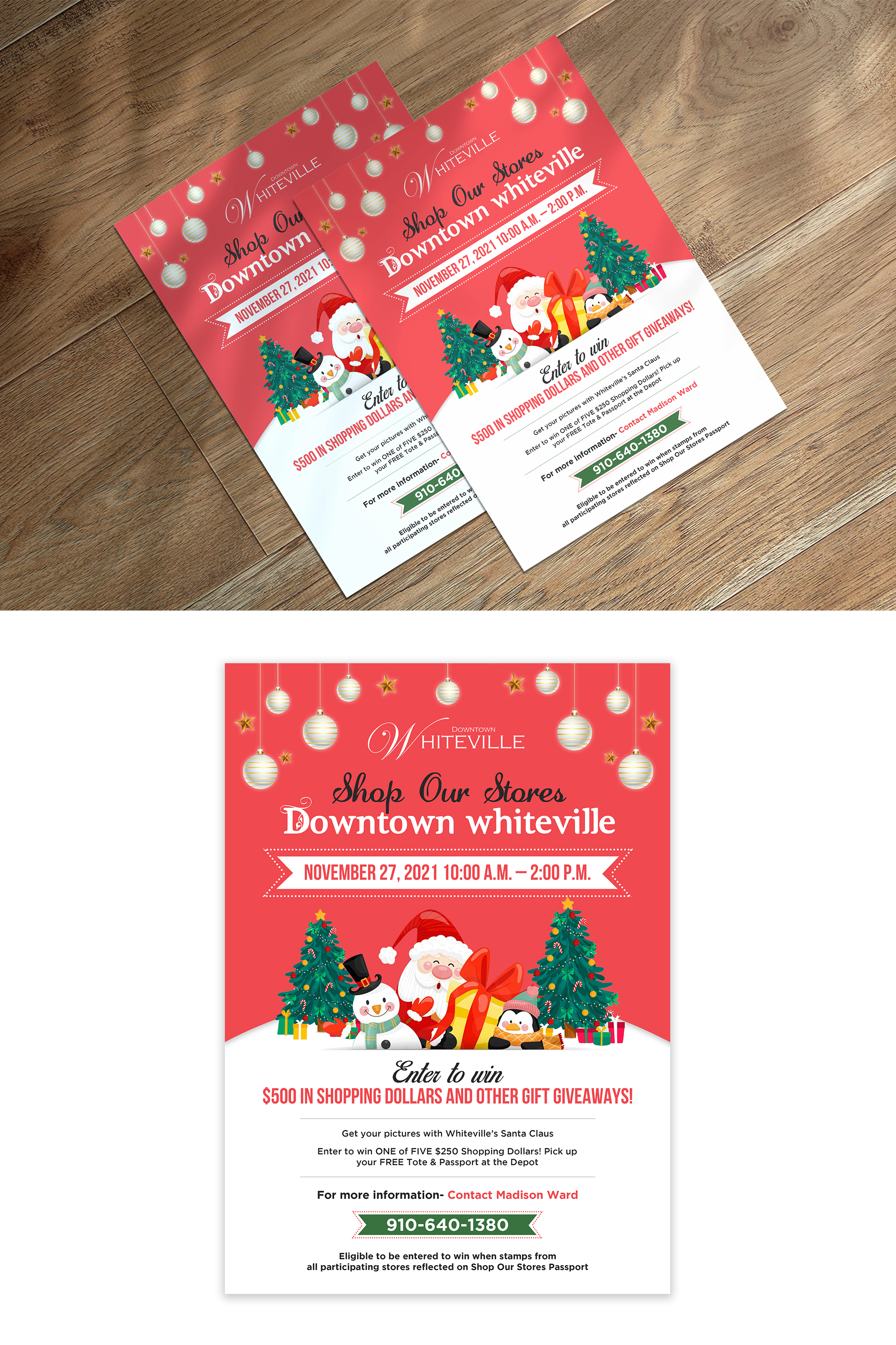Flyer Design by ZeneFashions for Columbus Chamber of Commerce and Tourism | Design #26484274