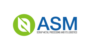 Company Name: Athabasca Scrap Metal Inc. (could also just be the initials ASM). Potential Slogan: Scrap metal processing and its logistics | Logo Design by ompratapsinha 2