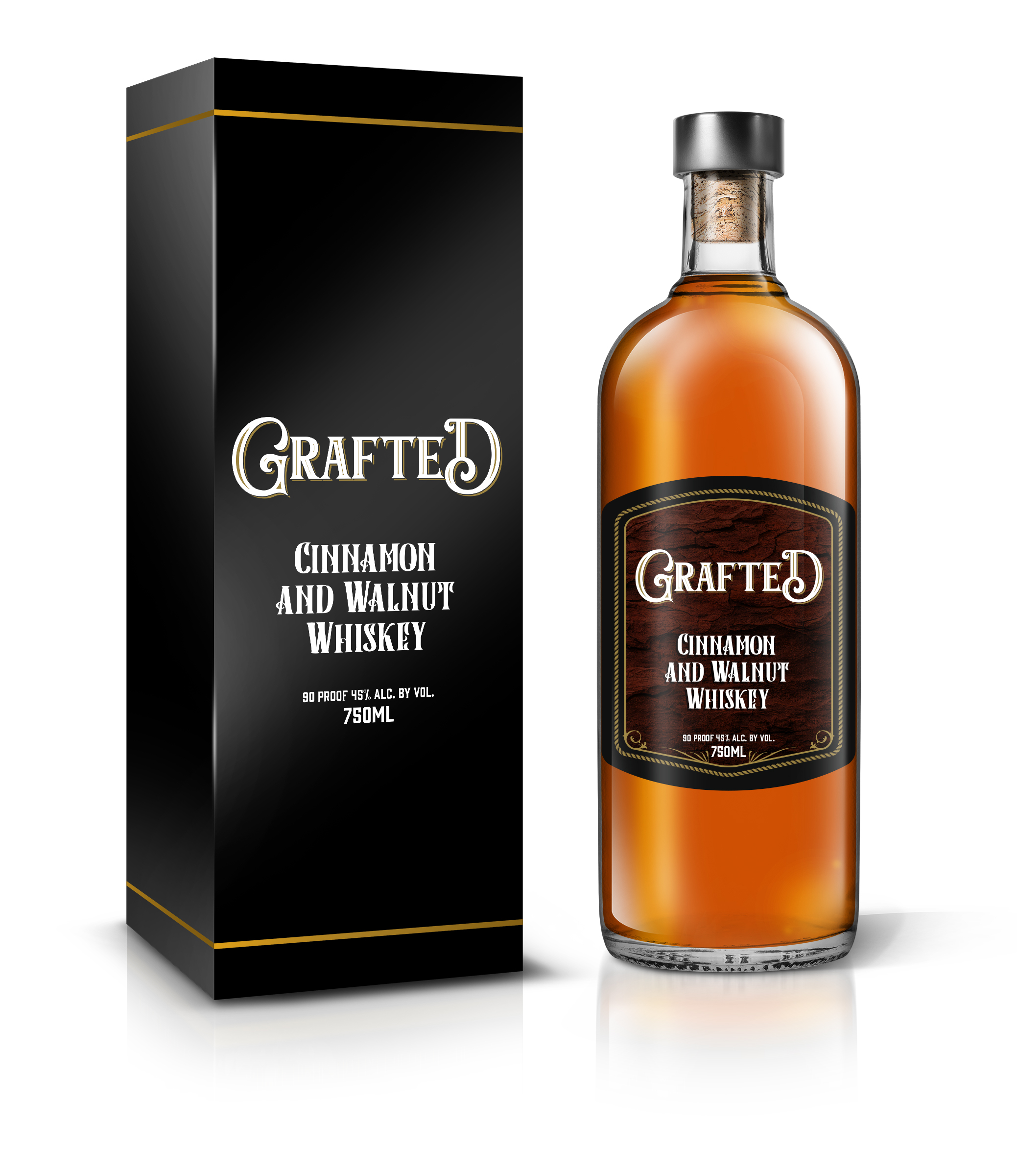 Graphic Design by Sergio Coelho for Next Century Spirits | Design #26465494