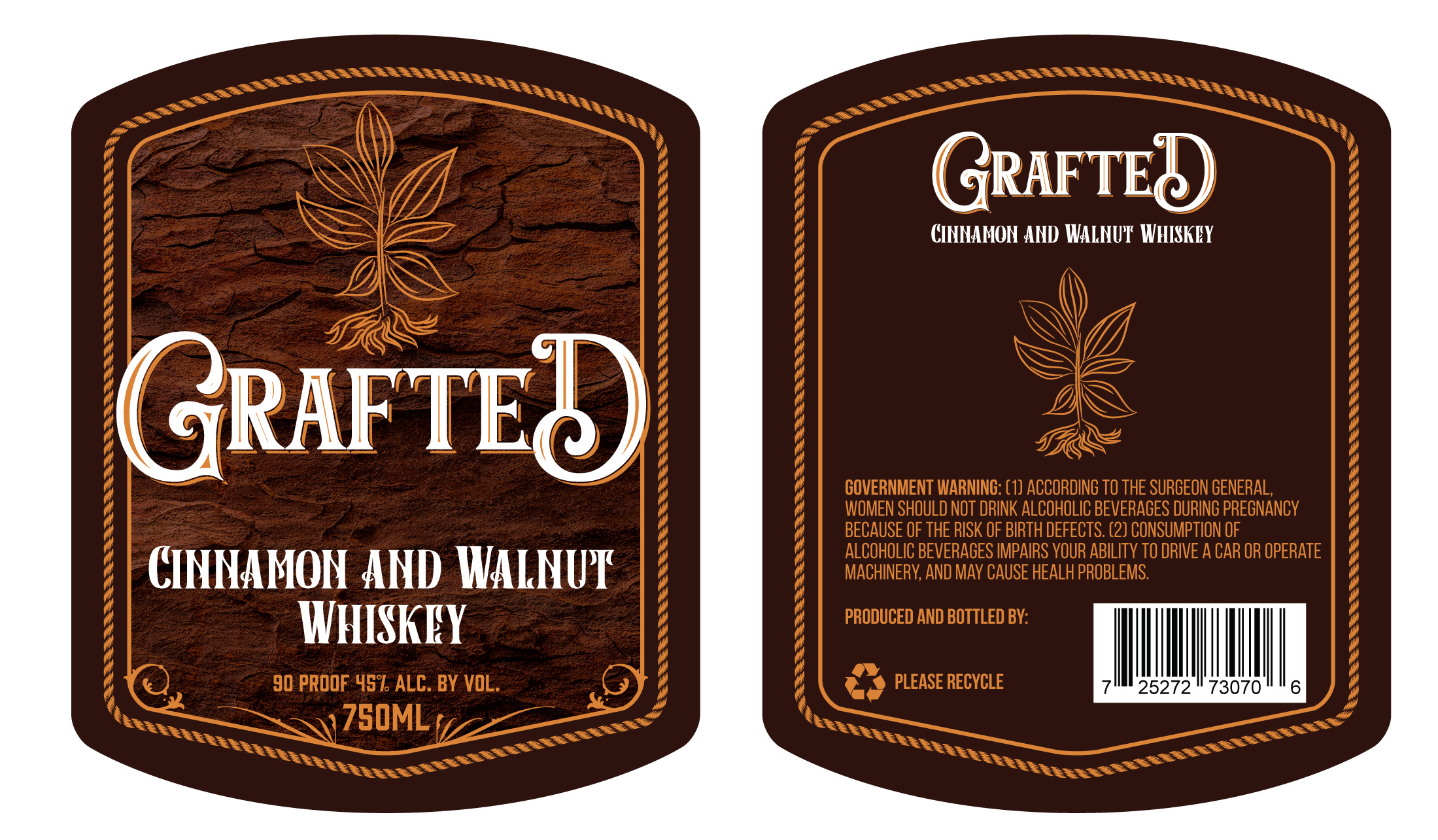 Graphic Design by Sergio Coelho for Next Century Spirits | Design #26477258