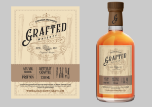 LABEL FOR BOTTLE of Whiskey | Graphic Design by josedomingo
