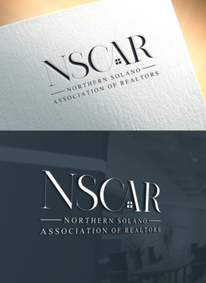 NSCAR Northern Solano Association of Realtors | Logo Design by Art Lancer