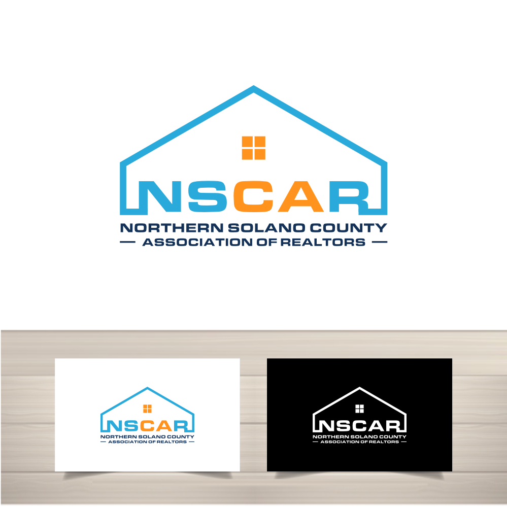 Logo Design for NSCAR Northern Solano Association of Realtors by south door  | Design #26647260