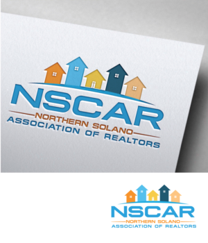 NSCAR Northern Solano Association of Realtors | Logo Design by HEAVEN ART
