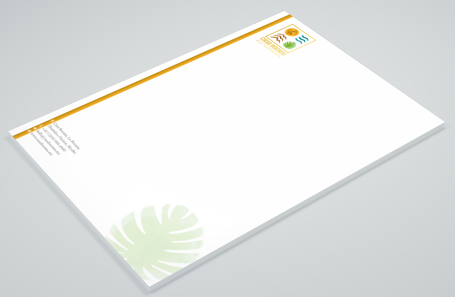 Stationery Design by Petter Goms for this project | Design #26476424